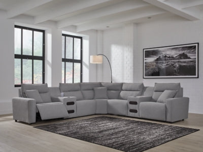 Modmax II Power Reclining Sectional with Audio Consoles - Jack’s Furniture and More (Laredo, TX)