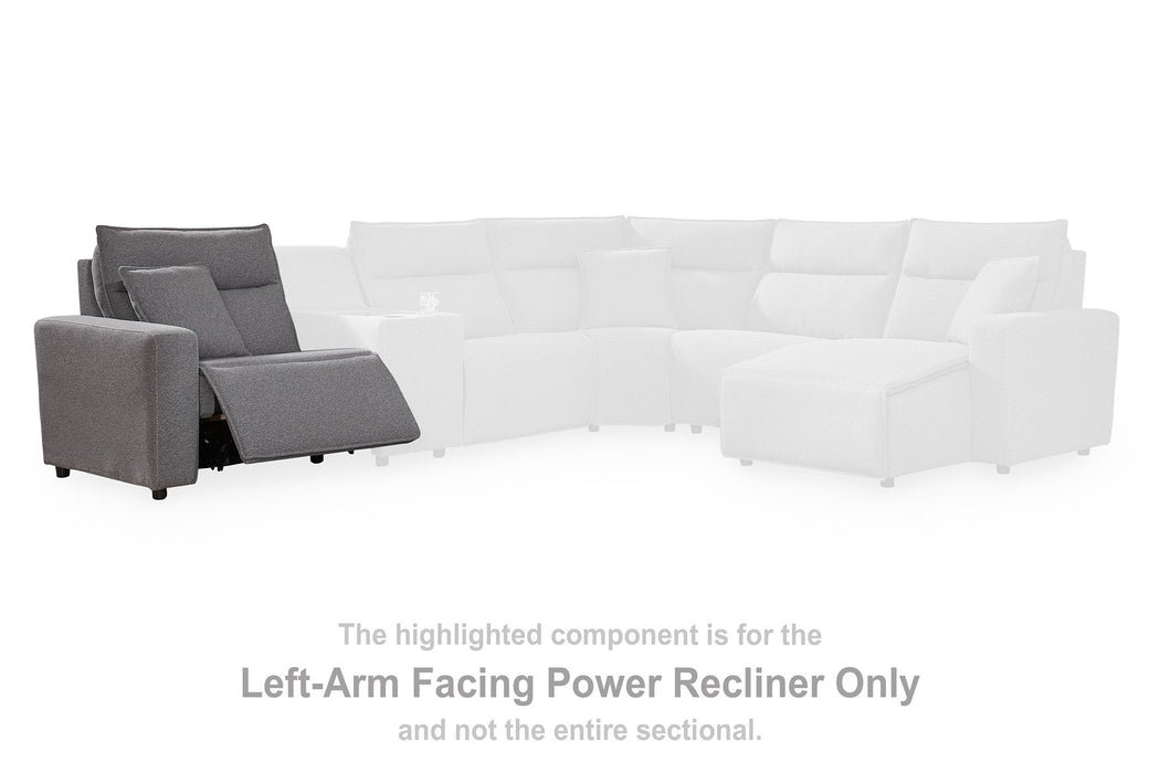 Modmax II Power Reclining Sectional with Audio Consoles - Jack’s Furniture and More (Laredo, TX)