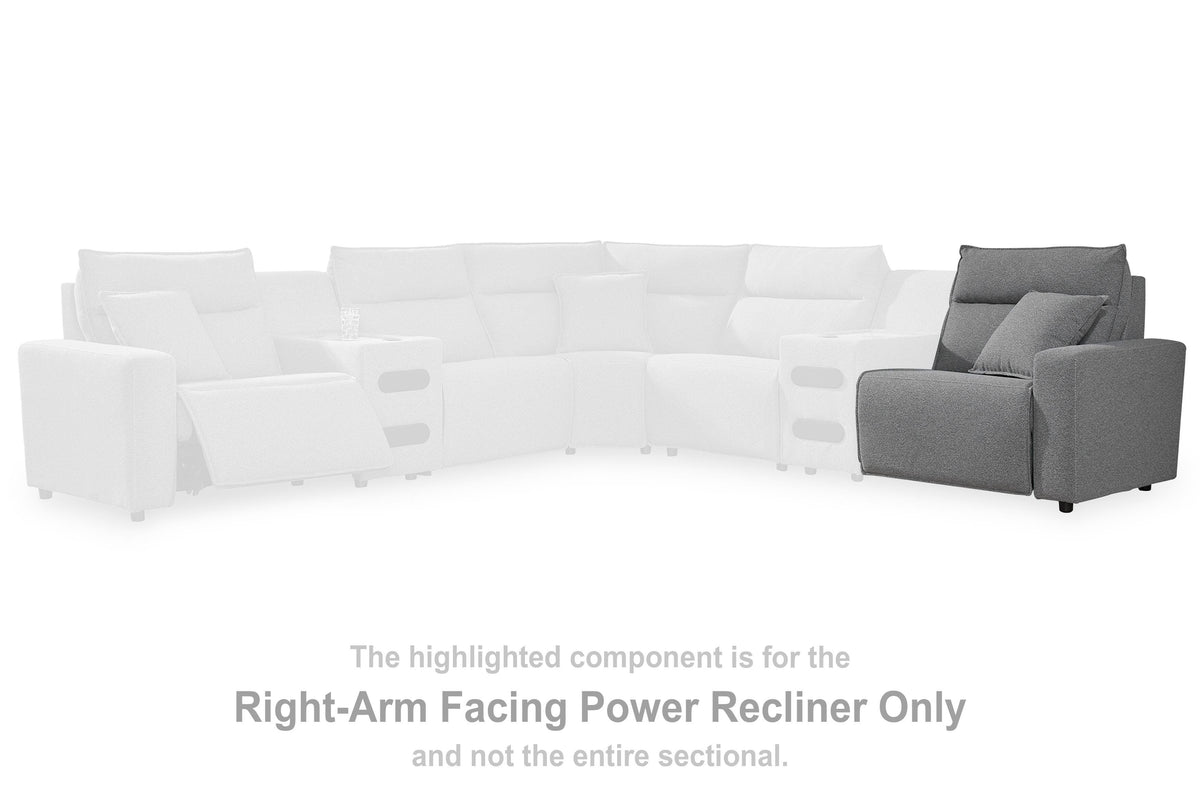 Modmax II Power Reclining Sectional with Audio Consoles - Jack’s Furniture and More (Laredo, TX)