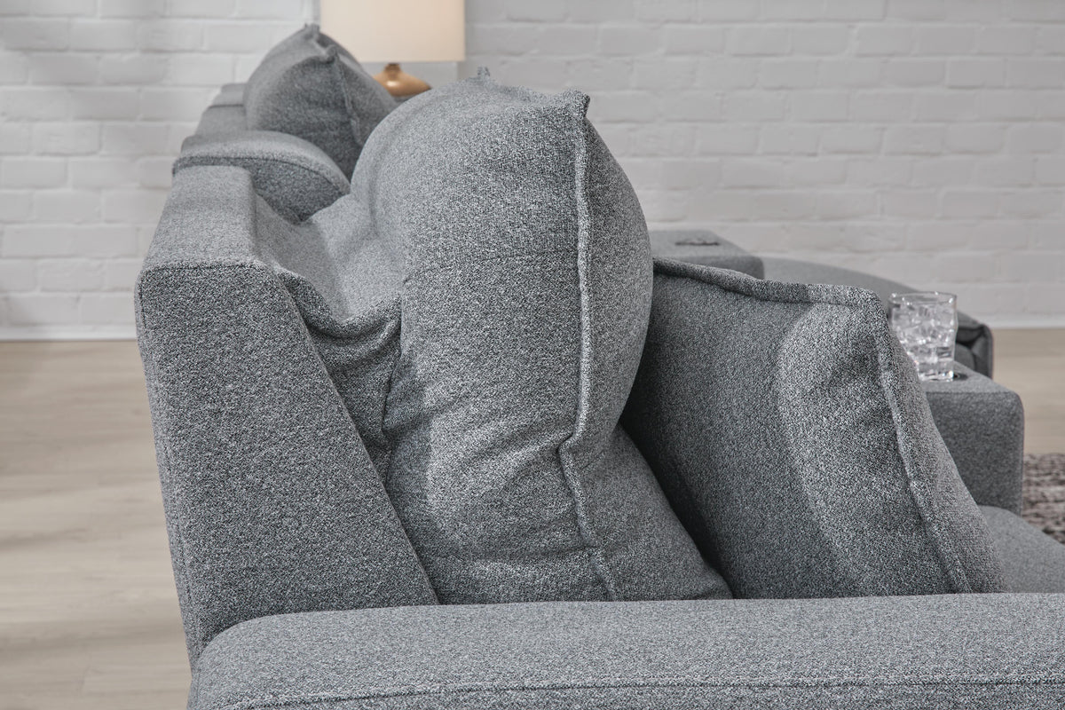 Modmax II Power Reclining Sectional with Audio Consoles - Jack’s Furniture and More (Laredo, TX)