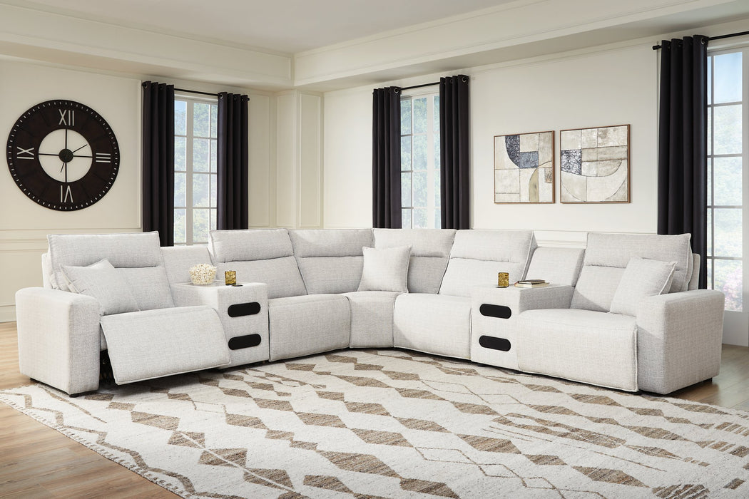 Modmax II Power Reclining Sectional with Audio Consoles - Jack’s Furniture and More (Laredo, TX)