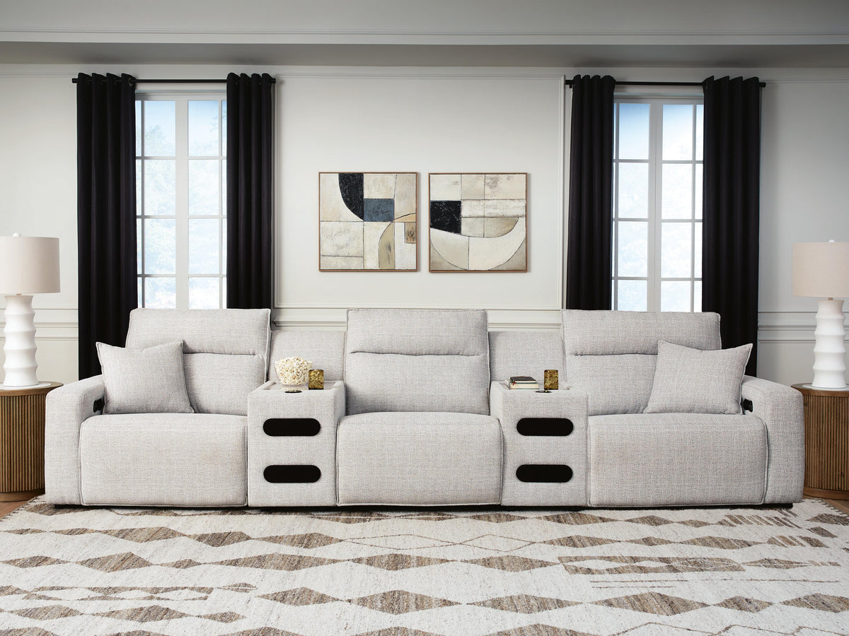 Modmax II Power Reclining Sectional with Audio Consoles - Jack’s Furniture and More (Laredo, TX)