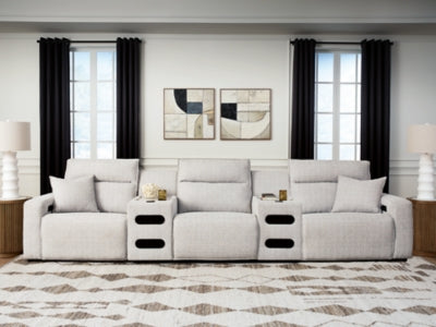 Modmax II Power Reclining Sectional with Audio Consoles - Jack’s Furniture and More (Laredo, TX)