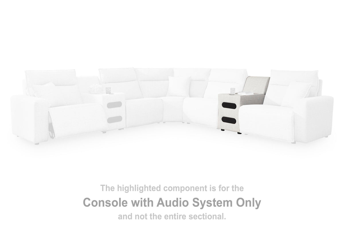 Modmax II Power Reclining Sectional with Audio Consoles - Jack’s Furniture and More (Laredo, TX)