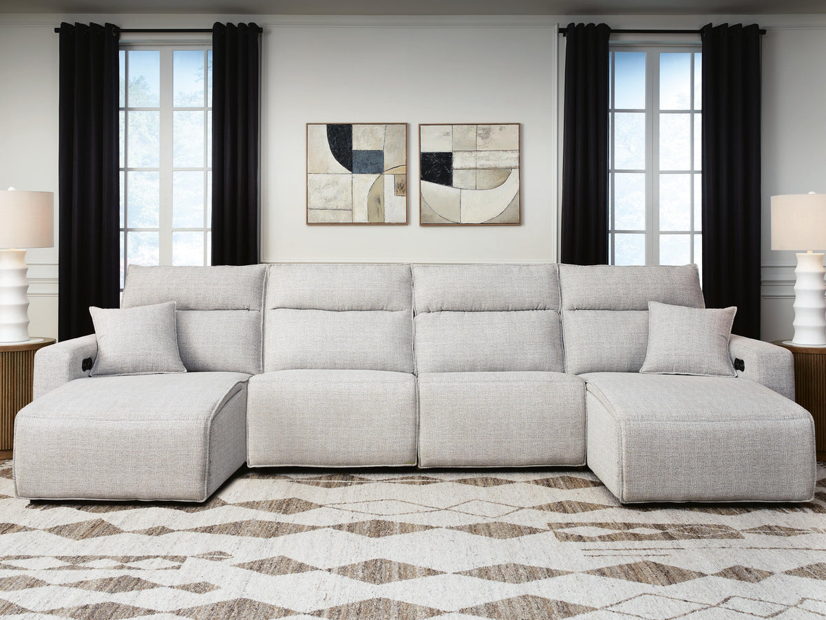 Modmax II Reclining Sectional with Double Chaise