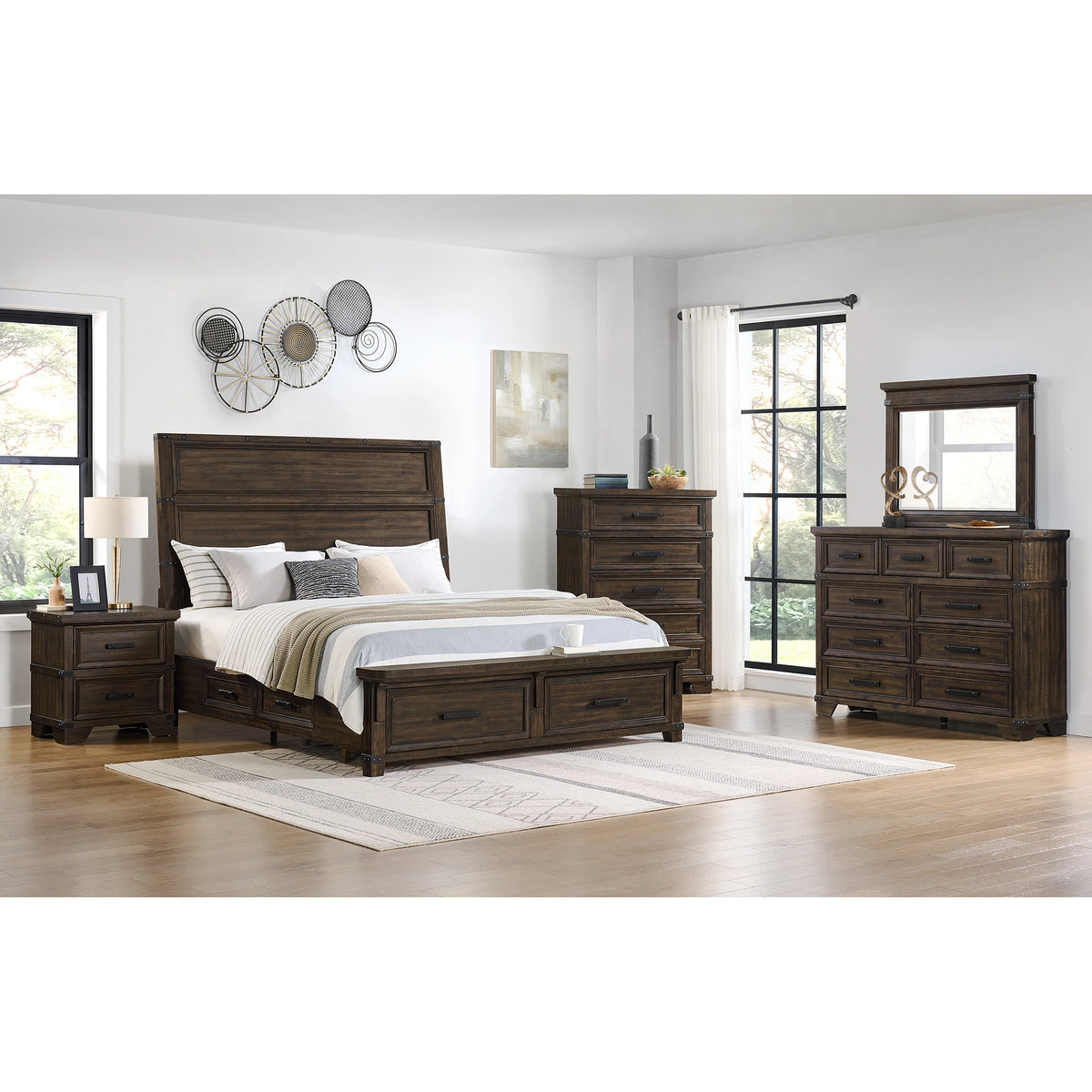 Colorado City Storage Bed in Charcoal
