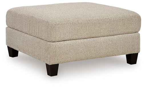 Steelwater Retreat Oversized Accent Ottoman - Jack’s Furniture and More (Laredo, TX)
