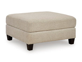 Steelwater Retreat Oversized Accent Ottoman - Jack’s Furniture and More (Laredo, TX)