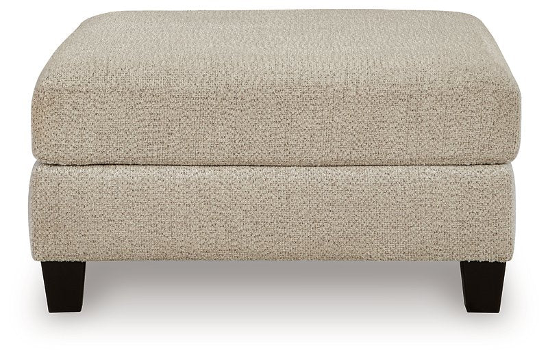 Steelwater Retreat Oversized Accent Ottoman - Jack’s Furniture and More (Laredo, TX)