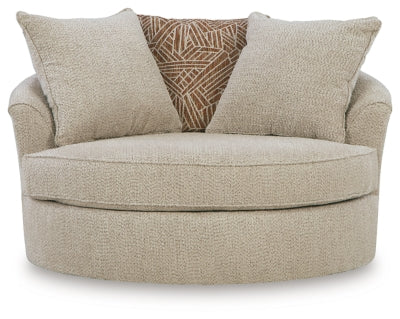 Steelwater Retreat Oversized Swivel Accent Chair - Jack’s Furniture and More (Laredo, TX)