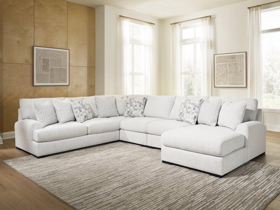 Misty-Lakes Sectional with Chaise - Jack’s Furniture and More (Laredo, TX)