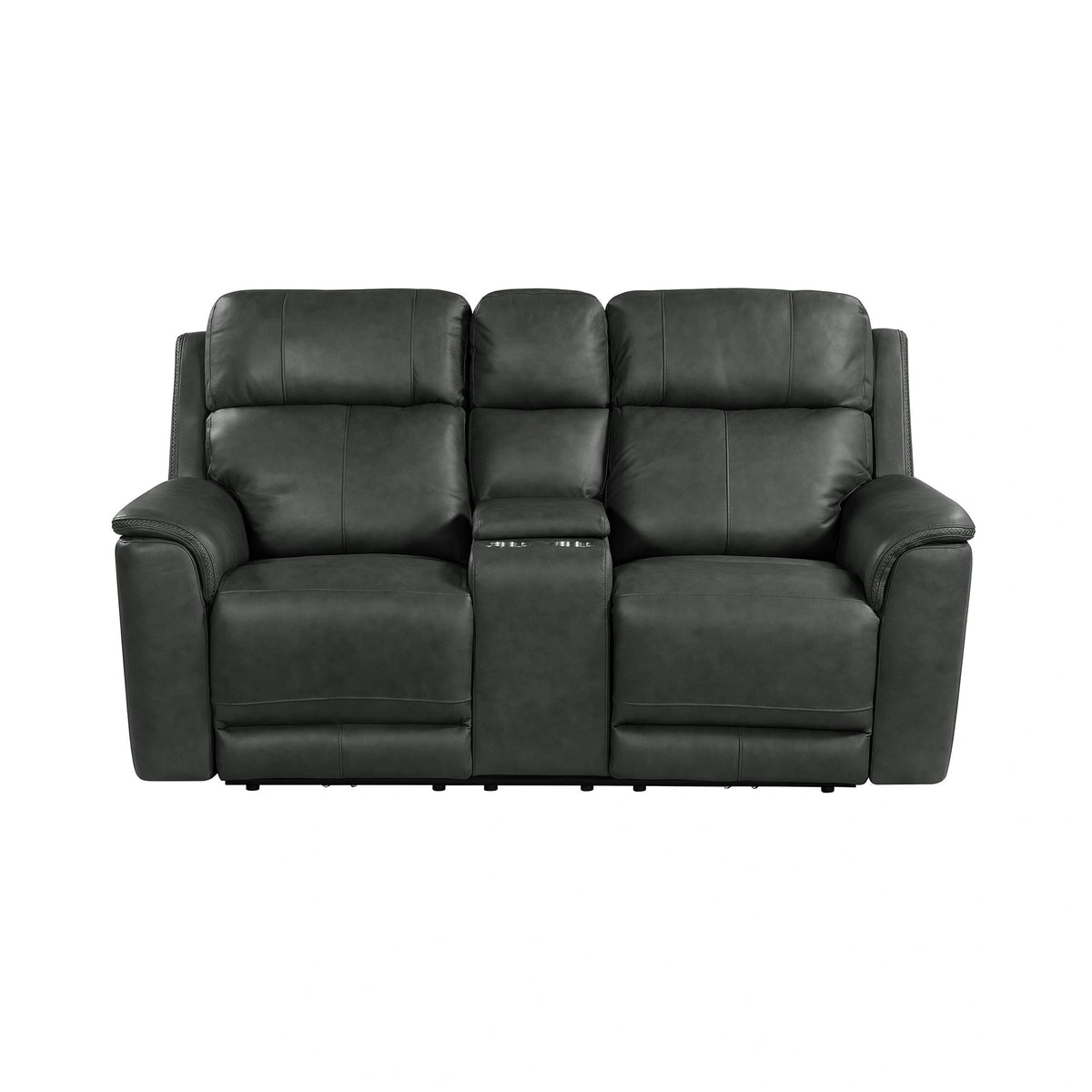 Mustang P3 Loveseat with Console in Aline