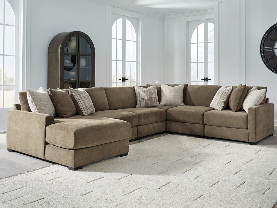 Camellia-Court Sectional with Chaise - Jack’s Furniture and More (Laredo, TX)