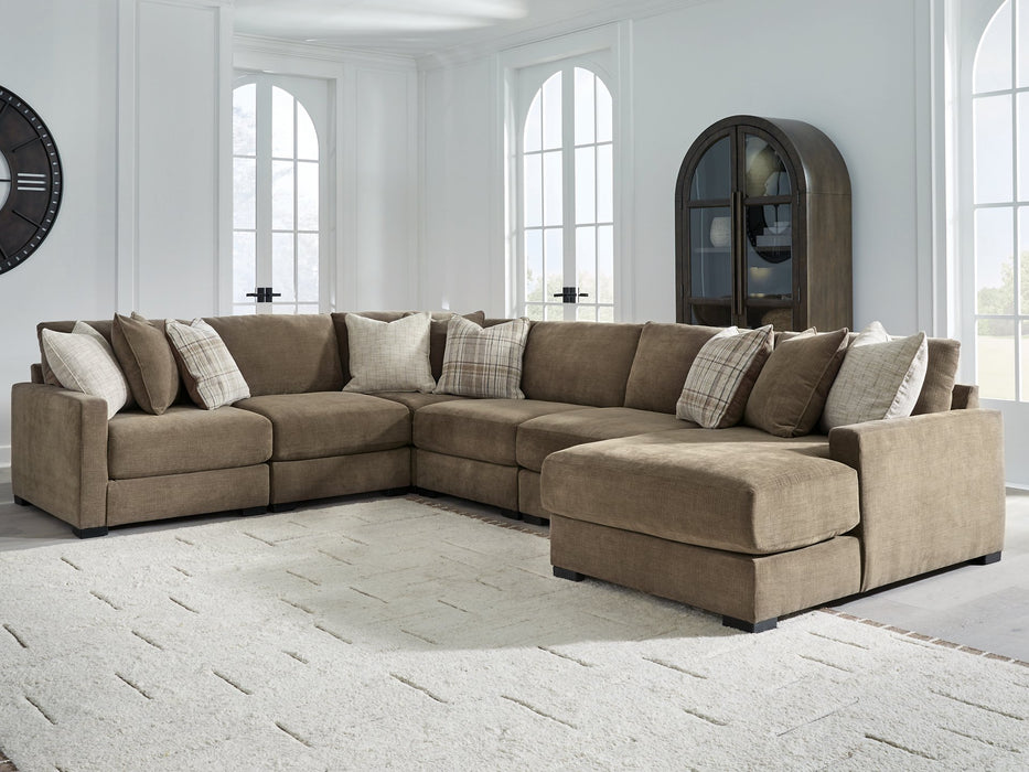 Camellia-Court Sectional with Chaise - Jack’s Furniture and More (Laredo, TX)