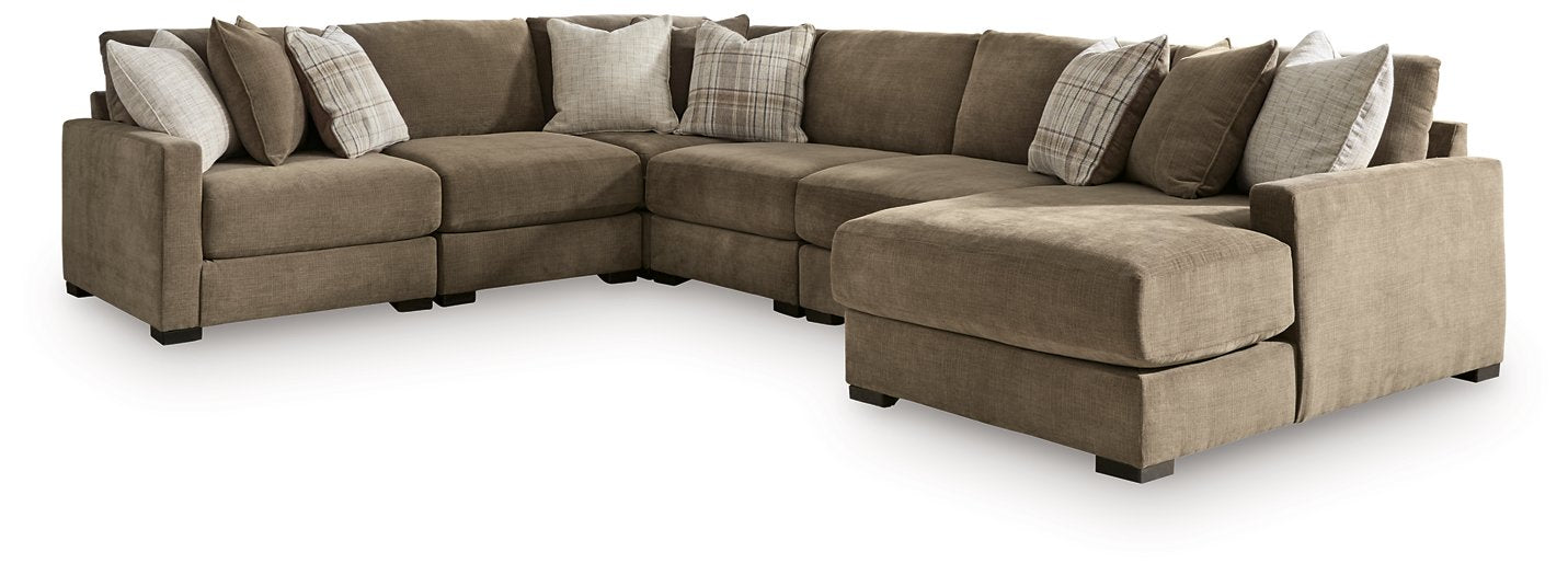 Camellia-Court Sectional with Chaise - Jack’s Furniture and More (Laredo, TX)