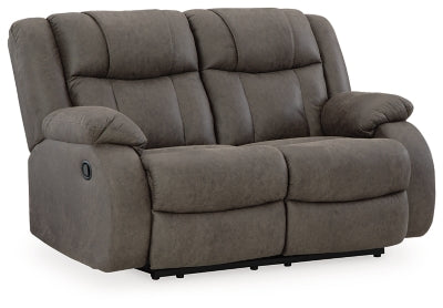 First Base Reclining Loveseat - Jack’s Furniture and More (Laredo, TX)