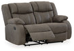 First Base Reclining Loveseat - Jack’s Furniture and More (Laredo, TX)