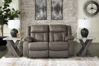 First Base Reclining Loveseat - Jack’s Furniture and More (Laredo, TX)