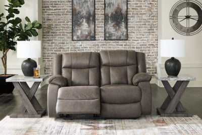 First Base Reclining Loveseat - Jack’s Furniture and More (Laredo, TX)
