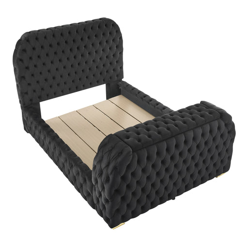 Natalia King Bed Black image