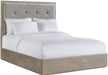 Arcadia King Upholstered Panel Bed in Grey - Jack’s Furniture and More (Laredo, TX)