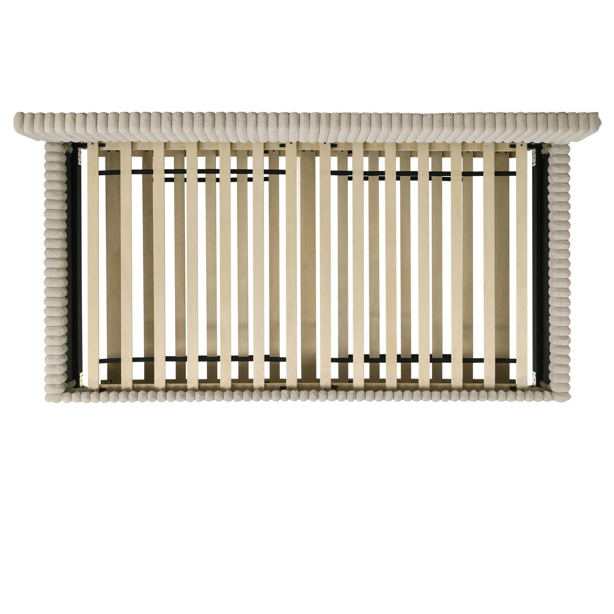 Arden Twin Daybed with Trundle in Corduroy Beige