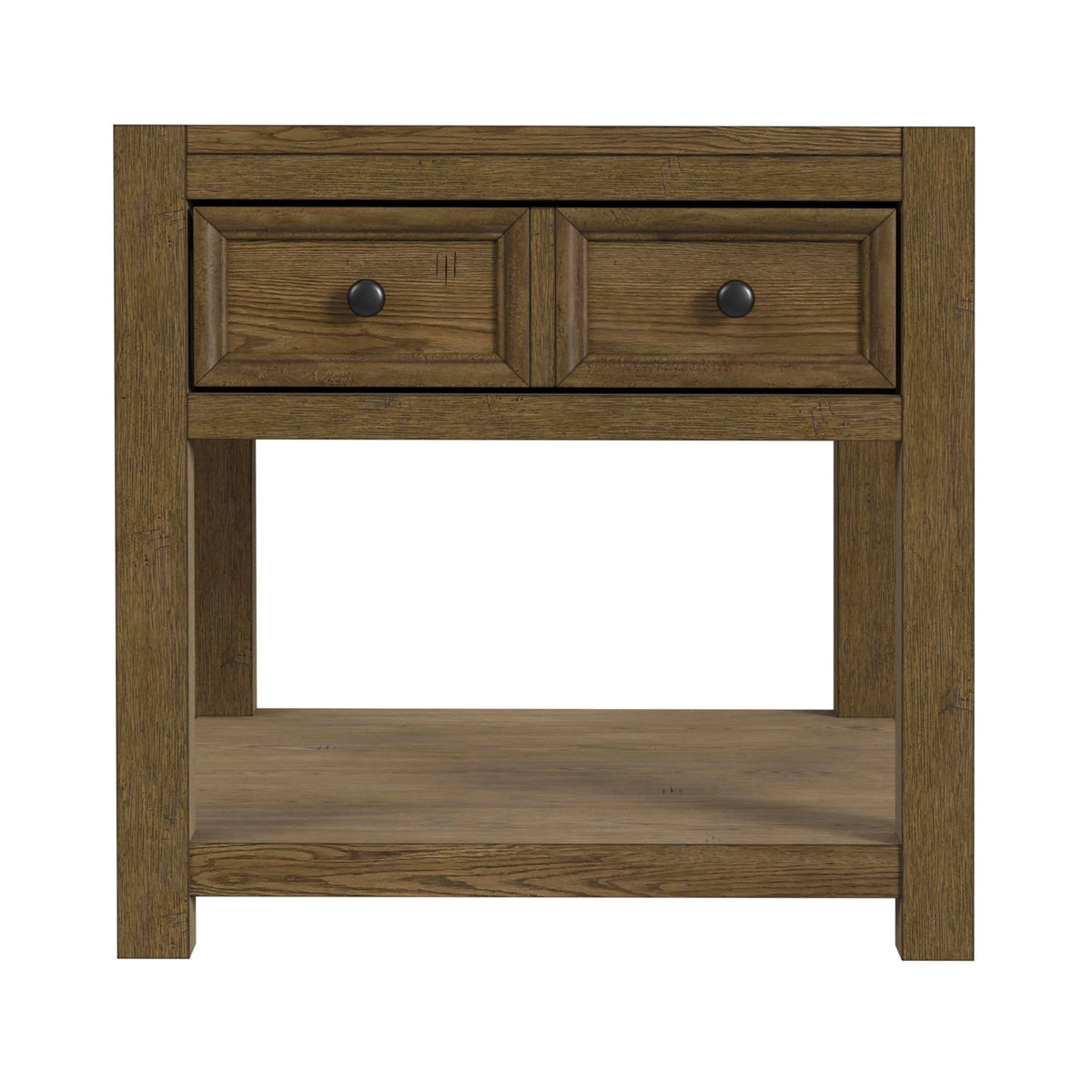 Heritage & Home End Table in Oak Brown