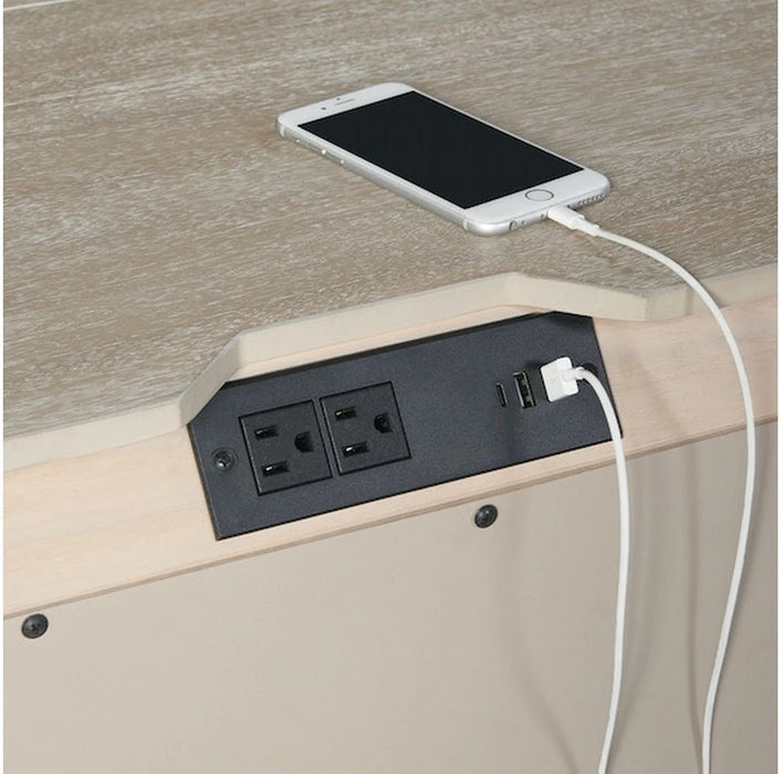 Arcadia Nightstand in Grey - Jack’s Furniture and More (Laredo, TX)