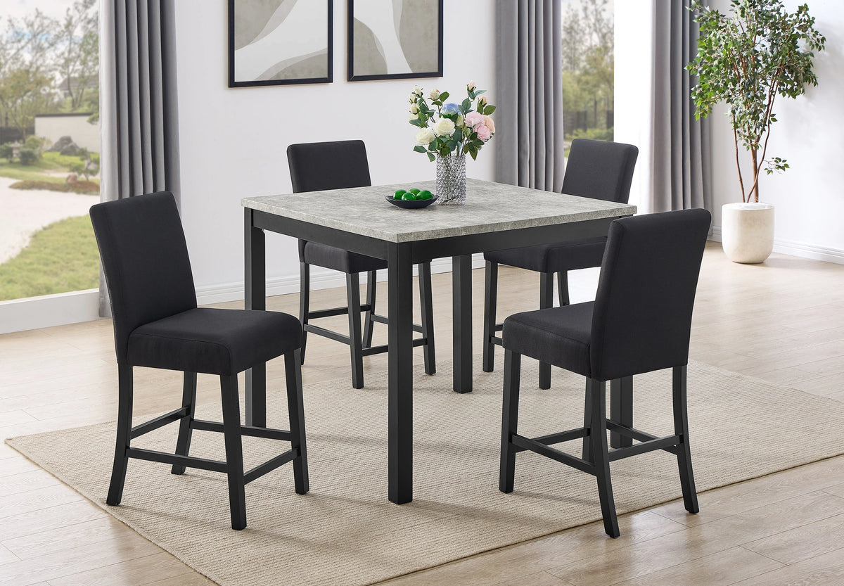Lennon 5-Pc Counter Height Dining Set