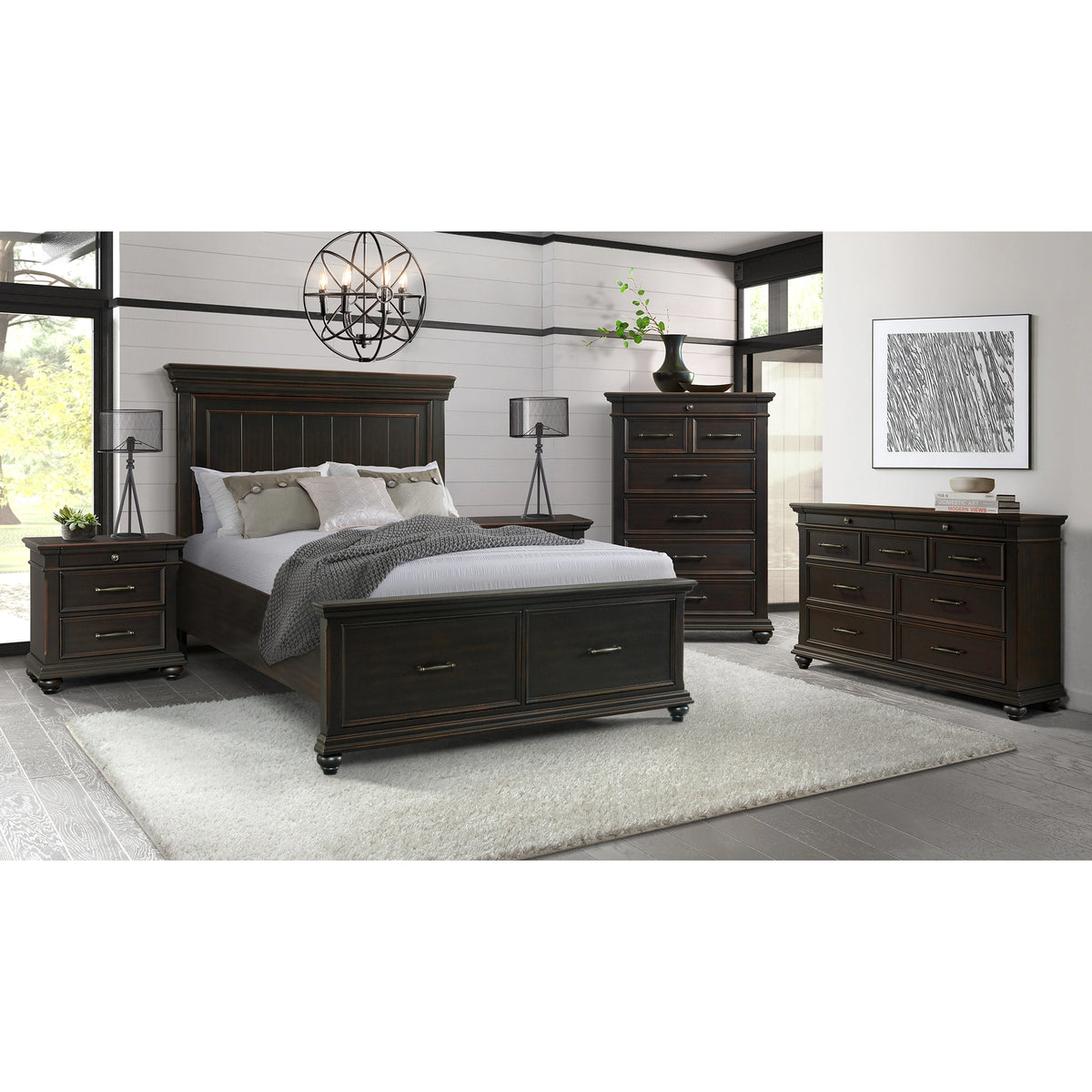 Slater Platform Storage Bedroom Set