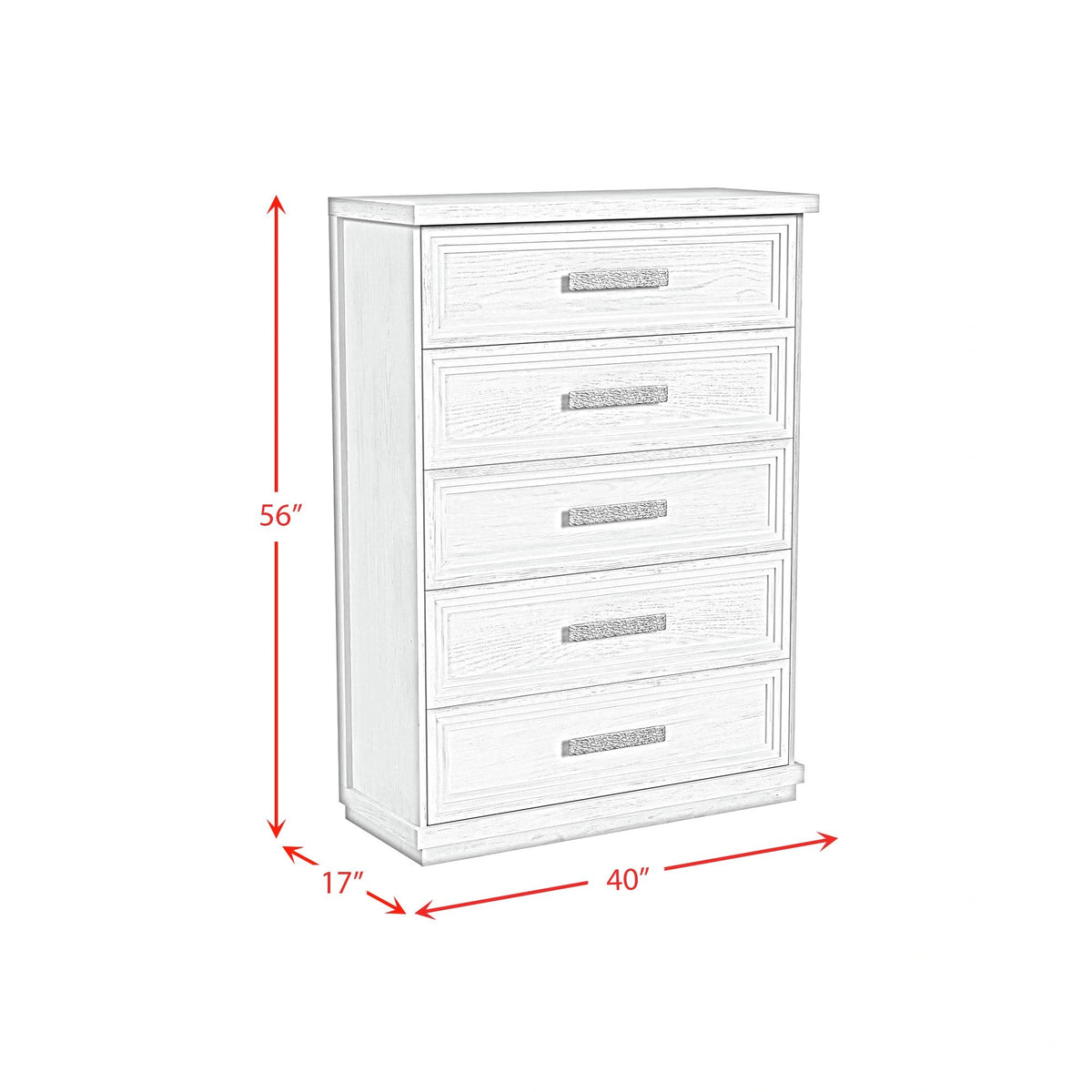 Avalanche Chest & Dresser in Antique White