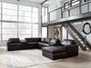 Modmax II Sectional with Chaise and Storage Consoles - Jack’s Furniture and More (Laredo, TX)