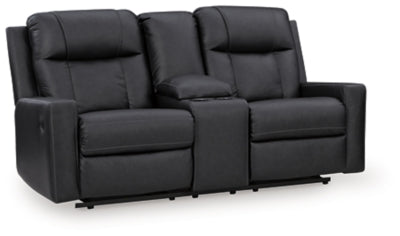 Mackmenville Reclining Loveseat with Console - Jack’s Furniture and More (Laredo, TX)