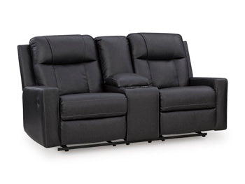 Mackmenville Reclining Loveseat with Console - Jack’s Furniture and More (Laredo, TX)