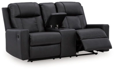 Mackmenville Reclining Loveseat with Console - Jack’s Furniture and More (Laredo, TX)