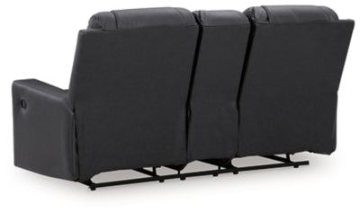 Mackmenville Reclining Loveseat with Console - Jack’s Furniture and More (Laredo, TX)