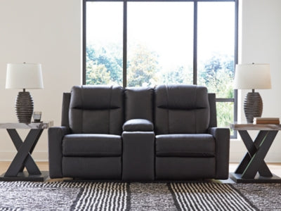 Mackmenville Reclining Loveseat with Console - Jack’s Furniture and More (Laredo, TX)