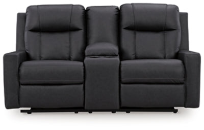 Mackmenville Reclining Loveseat with Console - Jack’s Furniture and More (Laredo, TX)