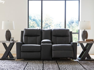 Mackmenville Reclining Loveseat with Console - Jack’s Furniture and More (Laredo, TX)