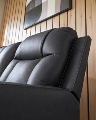Mackmenville Reclining Loveseat with Console - Jack’s Furniture and More (Laredo, TX)