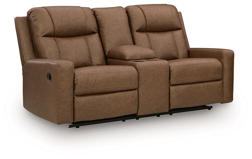 Mackmenville Reclining Loveseat with Console - Jack’s Furniture and More (Laredo, TX)