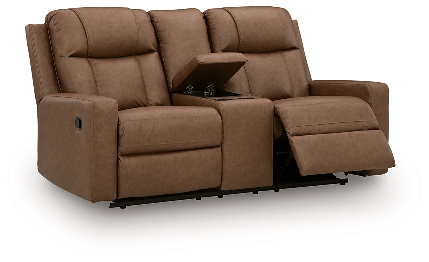 Mackmenville Reclining Loveseat with Console - Jack’s Furniture and More (Laredo, TX)