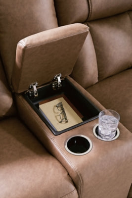 Mackmenville Reclining Loveseat with Console - Jack’s Furniture and More (Laredo, TX)