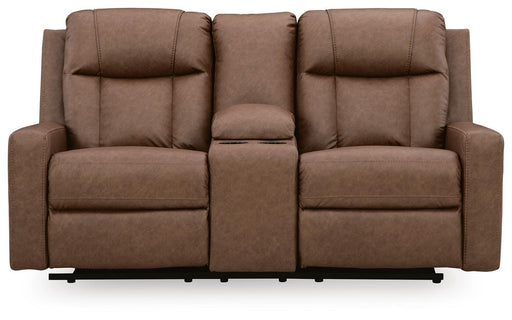 Mackmenville Reclining Loveseat with Console - Jack’s Furniture and More (Laredo, TX)