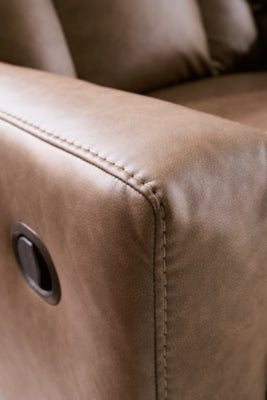Mackmenville Reclining Loveseat with Console - Jack’s Furniture and More (Laredo, TX)