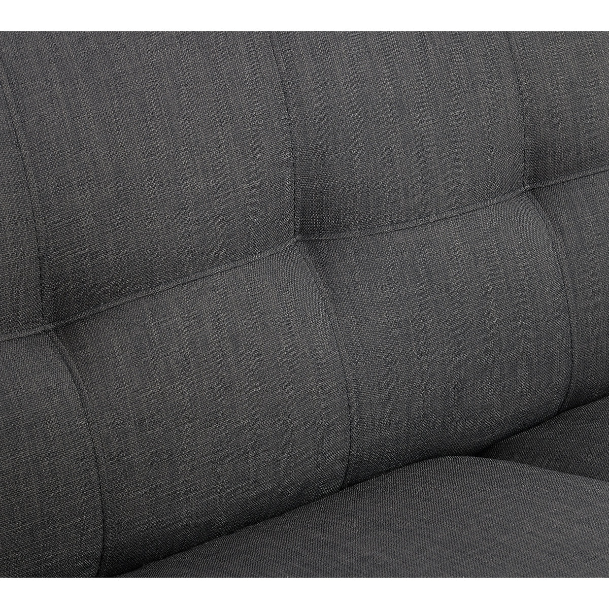 Hadley Sofa & Loveseat Set in Charcoal