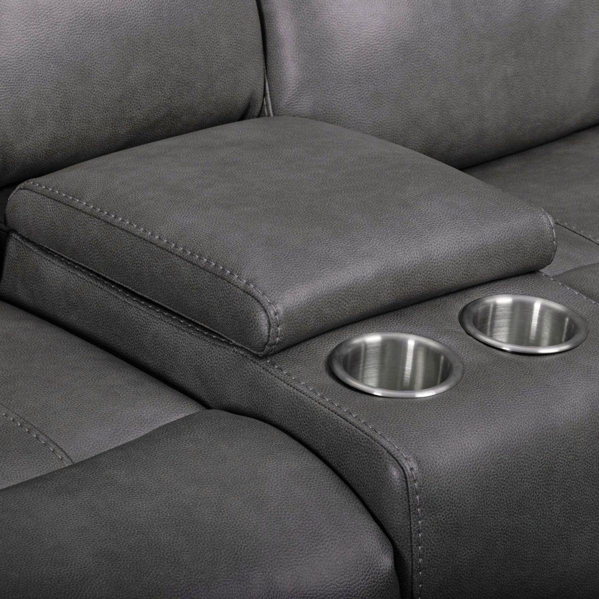 Camaro 6PC Sectional Set in Nugget Grey