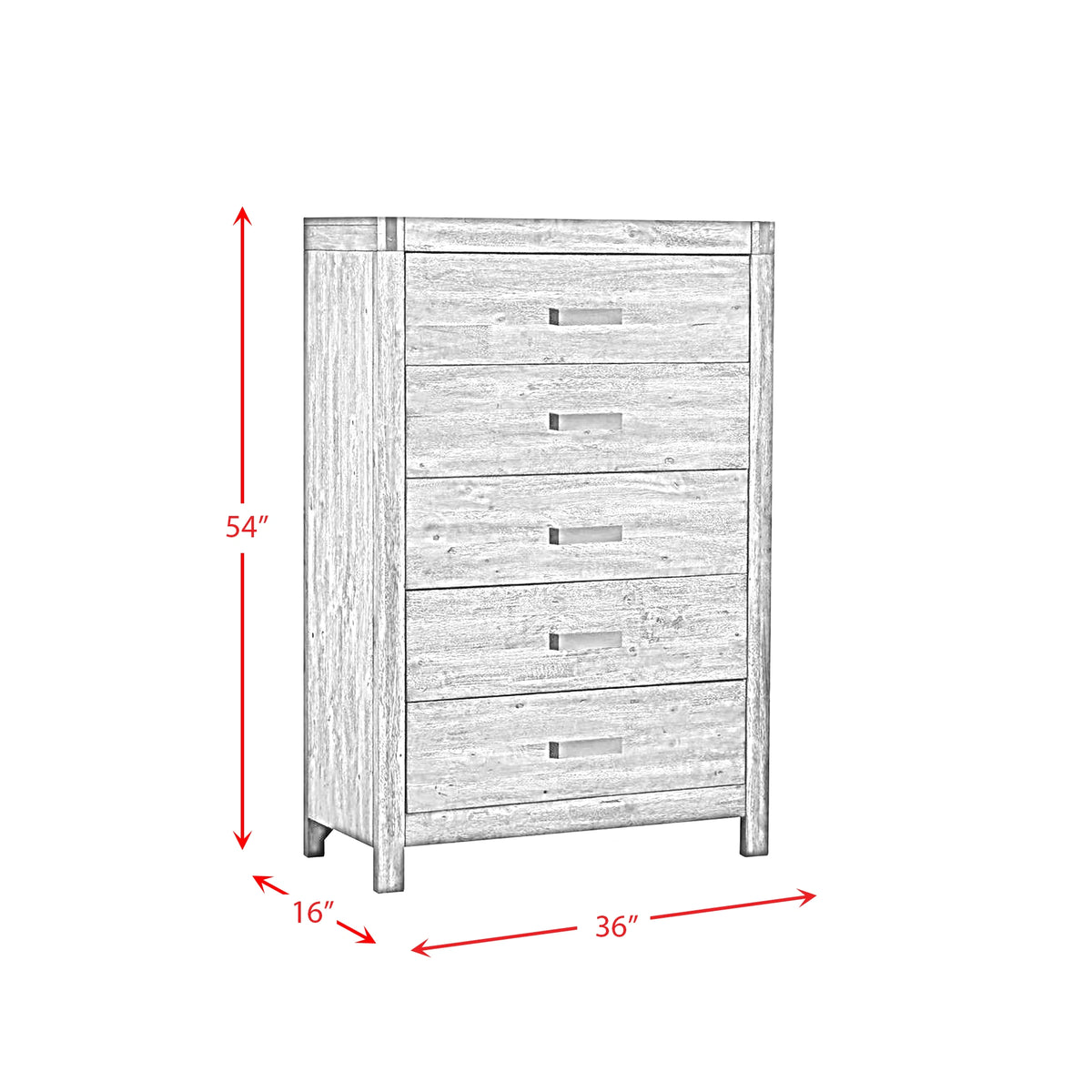 Warner Platform Storage Bedroom Set