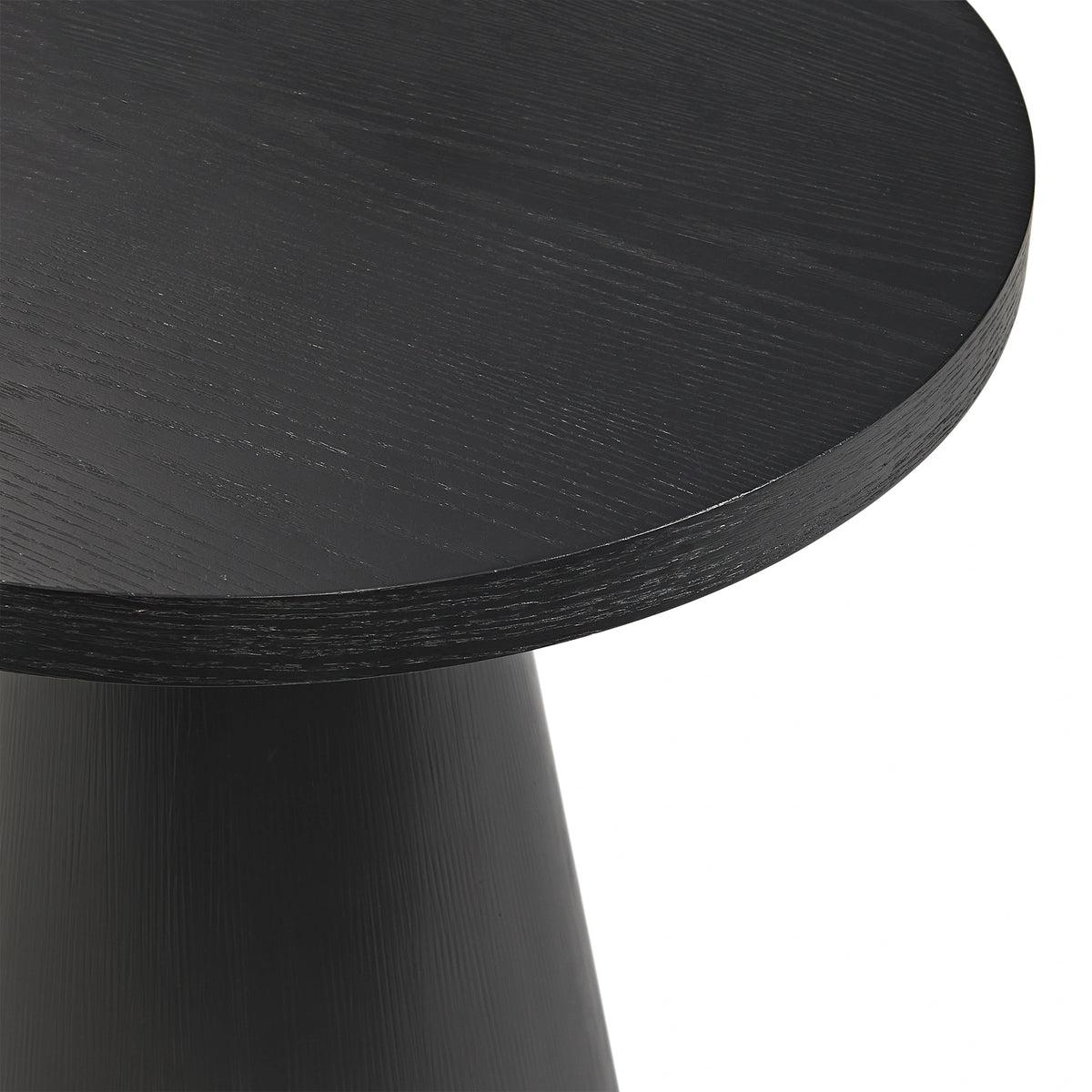 Portland 2PC Occasional Table Set in Black-Coffee Table & End Table