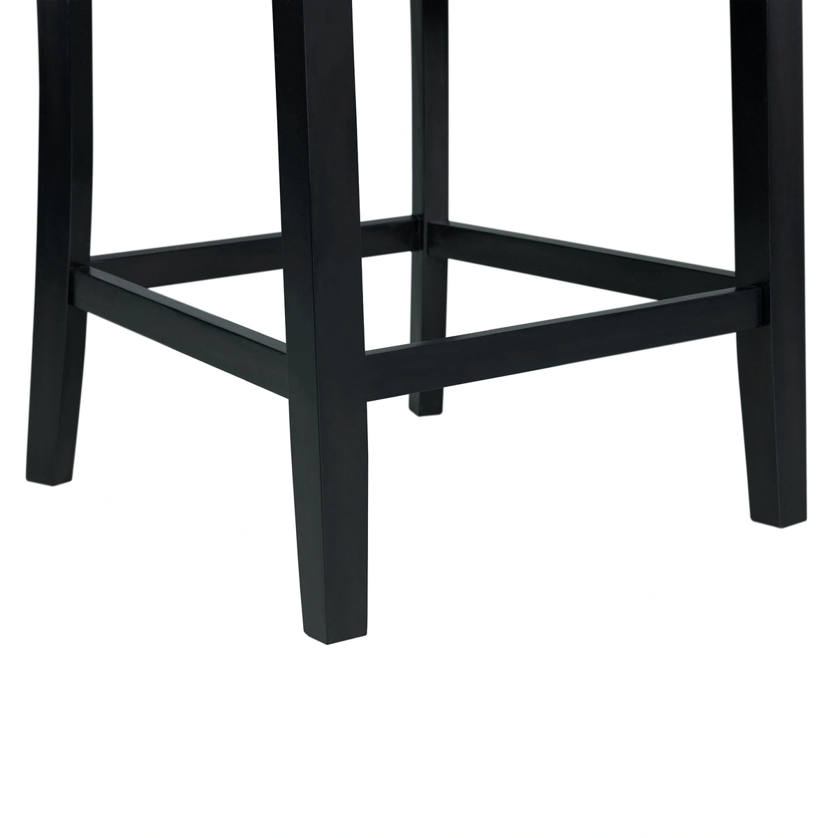Valentino White 5PC Dining Set-Table & Four Chairs
